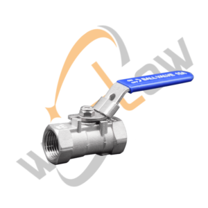 1 Piece Threaded Ball Valve with Lock Handle