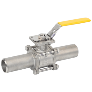 3PC Ball Valve Long BW with High Pad