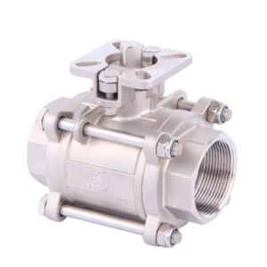3PC Ball Valve with High Pad