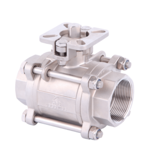 3PC Ball Valve with High Pad