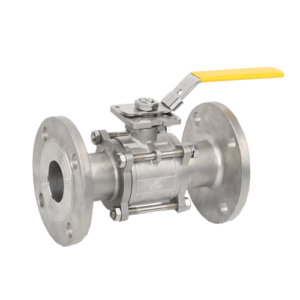 3PC Flanged Ball Valve with High Pad