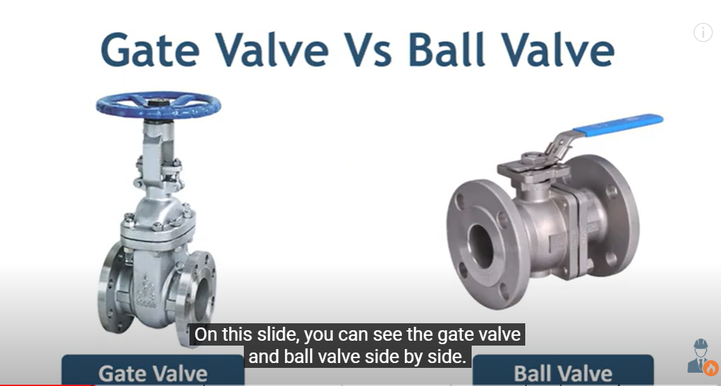 Gate Valve vs Ball Valve