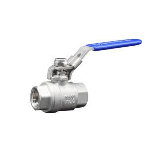 2PC Ball Valve with Lock Lever Handle
